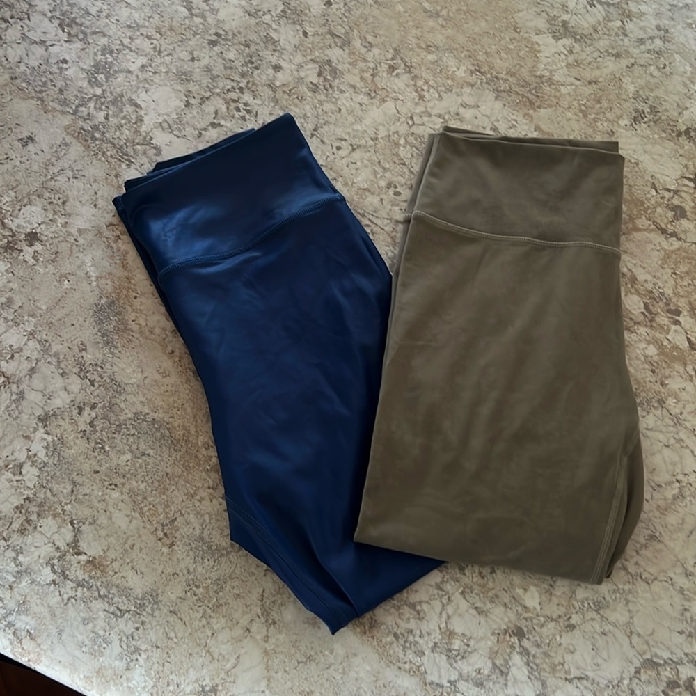 Two pair size 12 leggings.